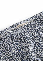 Blue leopard leggings for children