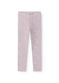 Leo Leg leggings in light purple with all-over leo-leopard pattern.