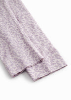 Red leopard leggings for children