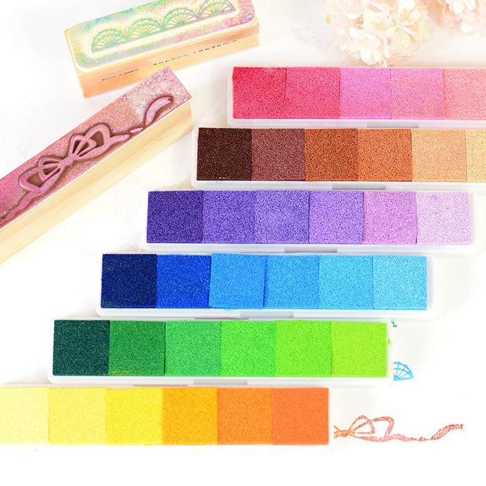 "Let's Color" Gradient Stamp Ink Pad Set (6 sets)