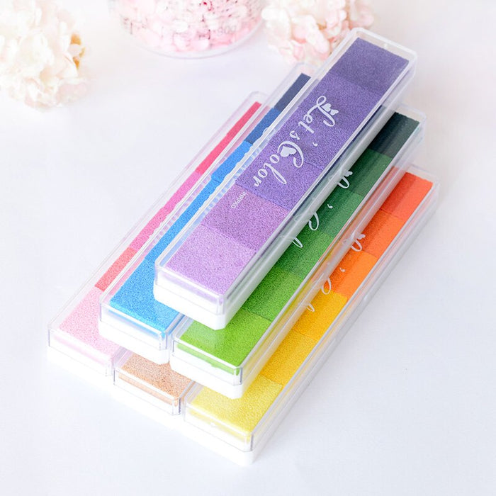 "Let's Color" Gradient Stamp Ink Pad Set (6 sets)
