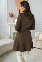 Lexie Cocoa Wool Coat