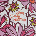 Little Green - Happy Birthday Wildflower Floral Greeting Card
