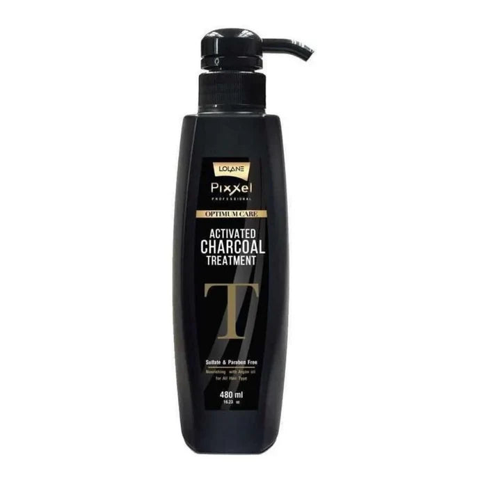 Lolane Pixxel Activated Bamboo Charcoal Treatment 480ml - Lashmer