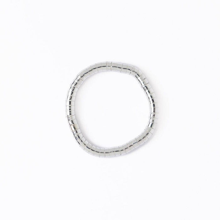 Lucille Round Bracelet in Silver