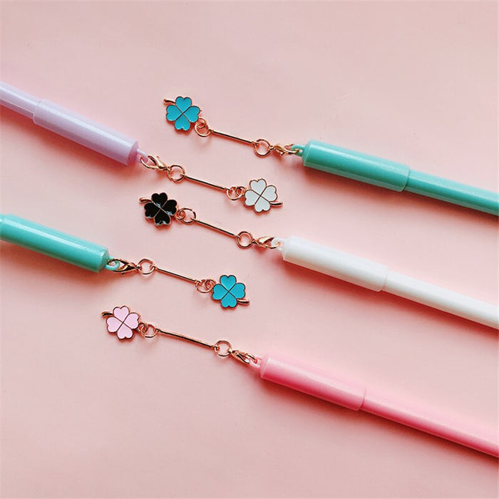 Lucky Clover Gel Pen Set (4pcs) - Original Kawaii Pen