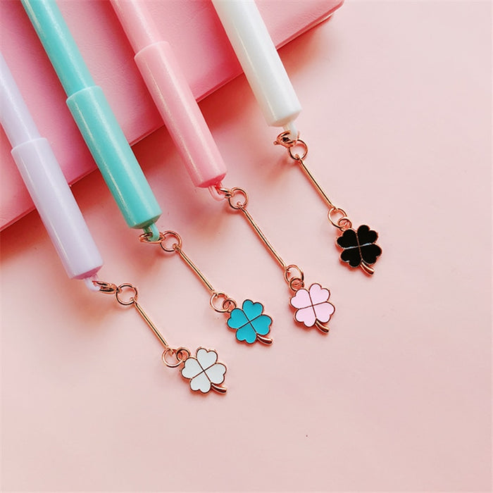 Lucky Clover Gel Pen Set (4pcs) - Original Kawaii Pen