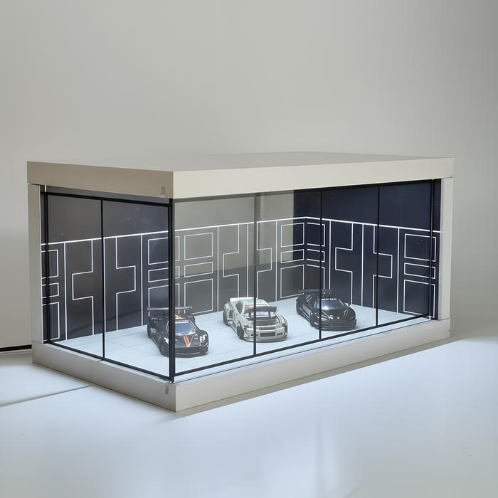 Luxury Miniature Car Showroom
