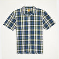 Madras Check Seersucker Cuban Shirt