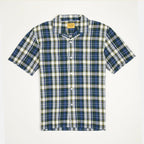 Madras Check Seersucker Cuban Shirt