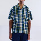 Madras Check Seersucker Cuban Shirt