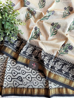 Maheswari border chanderi saree