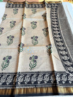 Maheswari border chanderi saree