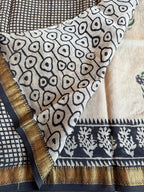Maheswari border chanderi saree