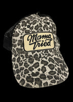 Mama Tried Leopard Ball cap