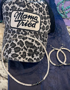 Mama Tried Leopard Ball cap