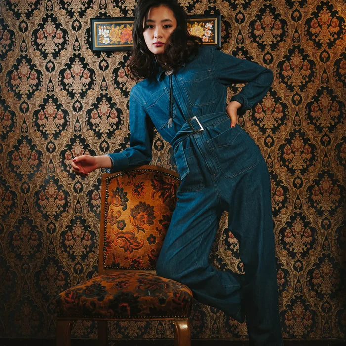 Margot Denim Jumpsuit by Sendero Provisions