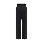 Max Mara Black Triacetate Dress Pants