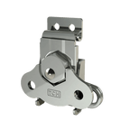 Medium Twist Catch and Keeper are shown side by side. Both are Steel with a Zinc Finish.