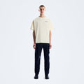 Men's Geo Mountain Tee - Cream