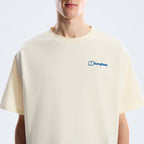 Men's Geo Mountain Tee - Cream