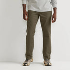 Men's Mountain Flex Classic Fit Canvas Pants-Dk Fatigue-Regular-2