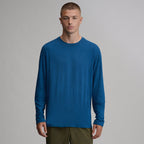 Men's Mountain Trek Long-Sleeve Shirt-Blue-1