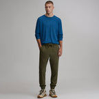Men's Mountain Trek Long-Sleeve Shirt-Blue-3