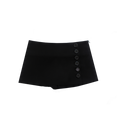 【MIAE ミエ】[2nd] [ID] Classic Button Skort (Black)