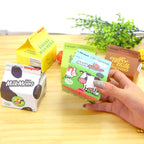 Milk Box Memo Pads (230 Pcs Pack) - Original Kawaii Pen