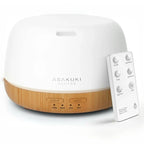 Mini Rock Light Wood Essential Oil Diffuser