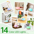 Mini Rock Light Wood Essential Oil Diffuser