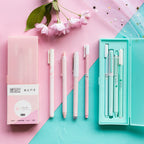 Mint & Pink Sakura Gel Pen Set - Limited Edition - Original Kawaii Pen