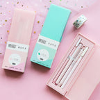 Mint & Pink Sakura Gel Pen Set - Limited Edition - Original Kawaii Pen