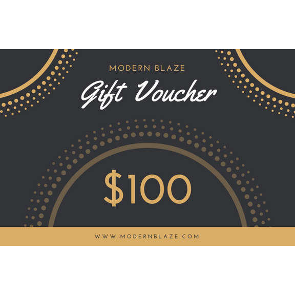 Modern Blaze Classy Gift Cards