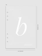 B / A5 6-Ring Punch