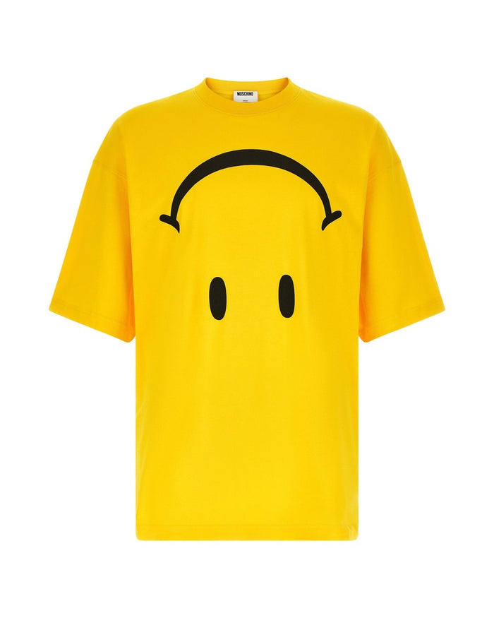 Moschino Bicolor Cotton T-Shirt