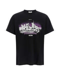 Moschino Black Cotton T-Shirt
