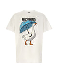 Moschino White Cotton T-Shirt