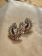 Mughal Peacock Studs