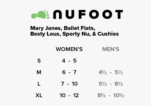 Nufoot Non-Slip Ballet Flats