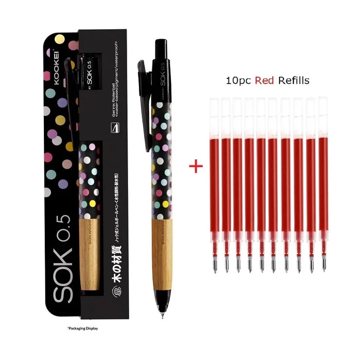 1Black 10Red-Ink
