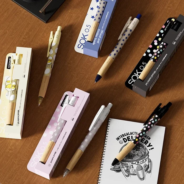 Oakline Gel Pen – Natural Edition - Original Kawaii Pen