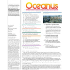 Oceanus Magazine: Lessons from the Tsunami