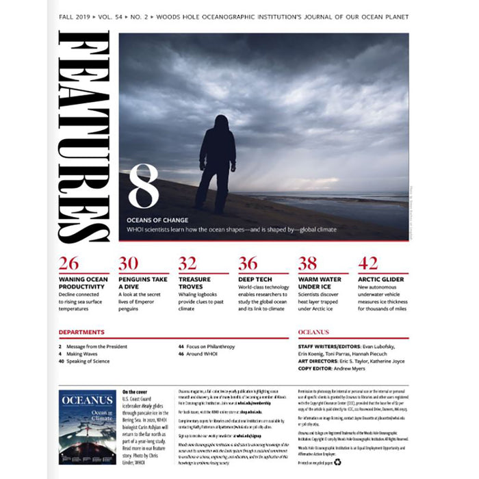 Oceanus Magazine: Ocean and Climate-Vol.54 No.2