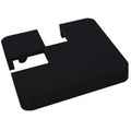 Offset 90 Degrees notched cap - extended lip, semi frameless post cap - Image 6