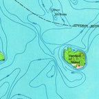 Old Map of Anacortes, Washington by USGS, 1951 – Fidalgo Island, Guemes Island & Rosario Strait
