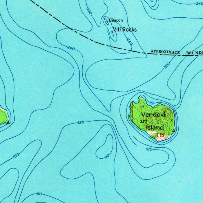 Old Map of Anacortes, Washington by USGS, 1951 – Fidalgo Island, Guemes Island & Rosario Strait