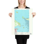 Old Map of Anacortes, Washington by USGS, 1973 – Fidalgo Island, Guemes Island & Deception Pass