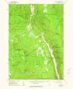 Old Map of Killington, Vermont by USGS, 1961 – Pico Peak & Green Mountain National Forest